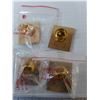 Image 3 : (4) Coca-Cola 1988 Olympics Sponsor Pins, (5) Canada Dry Lighters All Tested No Fuel As-Is