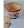 Image 2 : Pepsi Paperboard Bucket with Lid and Pepsi-Cola Paper Drink Cup  As-Is