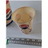 Image 6 : Pepsi Paperboard Bucket with Lid and Pepsi-Cola Paper Drink Cup  As-Is