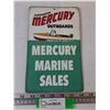 Image 1 : Kiekhaefer Mercury Outboards Marine Sales Metal Sign 6" x 9 3/4"