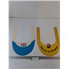Image 1 : (2) Vintage Pepsi Promotional Cardboard Sun Visors