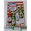Image 1 : Refreshments for US Canada Dry Metal Wall Poster, 7 3/4" x 11 3/4"