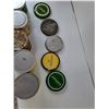 Image 10 : (5) Metal Tobacco Canisters As-Is