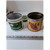 Image 5 : (5) Metal Tobacco Canisters As-Is