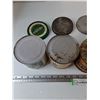 Image 8 : (5) Metal Tobacco Canisters As-Is