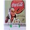 Image 3 : Coca-Cola Sends Thirst Flying Metal Wall Sign 8" x 11 3/4"