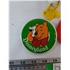 Image 2 : Mickey Mouse and Winnie The Pooh Buttons, Donald Duck Marionette Doll Toy