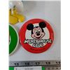 Image 3 : Mickey Mouse and Winnie The Pooh Buttons, Donald Duck Marionette Doll Toy