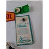 Image 6 : Small Scale Model Teeth, Lenzo Rub for Glasses, Sewing Needles,Ration Coupon Book, Apache Tear Rock