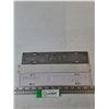 Image 4 : (2) Saskatoon Contractor License Plate Addons 1979/80, FM Fence Advertisement