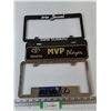 Image 1 : (1) Toyota License Plate Advertisement, (2) License Plate Frames, ENS and BMW Subaru