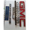 Image 2 : (4) Car Emblems- Ford Chassis, Econoline, Chevy Van, GMC