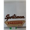 Image 1 : (2) Signs- Vanguard Trailers and Sportsman