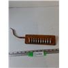 Image 1 : *^Brown Leather Cartridge Belt Slide, (10) .38 Special Rounds No Shipping, PAL Required