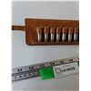 Image 3 : *^Brown Leather Cartridge Belt Slide, (10) .38 Special Rounds No Shipping, PAL Required