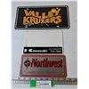 Image 1 : (3) License Plates- Northwest, Kawasaki Valley Kruzers