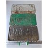 Image 2 : (3) License Plates- Saskatchewan 1968, 69, 75