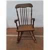 Image 2 : *Kids Wooden Rocking Chair 10"x14"x29" (cannot ship)