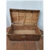 Image 2 : *Vintage Wooden Chest 38"x19.5"x18" (cannot ship)