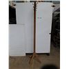 Image 1 : *Vintage Oak Coat Rack 14"x14"x72" (cannot ship)