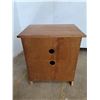 Image 5 : *Vintage White Clad Oak Icebox-Style Nightstand 22"x16.5"24" (cannot ship)
