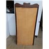 Image 4 : *Vintage Wooden Glass-Front Gun Cabinet 28"x12"x62" (crack in glass, cannot ship)