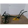Image 1 : *Showpiece Wooden Wheeled Walking Plow 51"x27"x25" (cannot ship)
