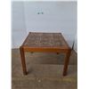 Image 1 : Vintage Danish Mid-Century Modern Teak Side Table 27"x27"x20.5" (cannot ship)