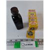 Image 1 : Hires Root Beer Extract Bottle and Box All As-Is