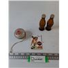 Image 1 : Coca-Cola Salt & Pepper Shakers, Yoyo, and Magnet