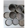Image 2 : (6) Player's Light Cigarette Tobacco Canisters As-Is
