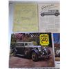 Image 2 : (3) Car Calenders '82, 89, 90 Antique Auto Member Roster '69 (2) Chrysler Literary Digest Pages 1928