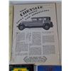 Image 5 : (3) Car Calenders '82, 89, 90 Antique Auto Member Roster '69 (2) Chrysler Literary Digest Pages 1928