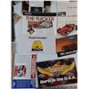 Image 4 : Assorted Promotional Posters And Ads Scale Model Classic Cars Franklin Mint, '85 Car Magazine