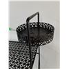 Image 5 : *Black Metal Magazine Rack with Ashtray, Pickup Only
