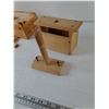 Image 4 : Wooden Domino Set and Butter Press