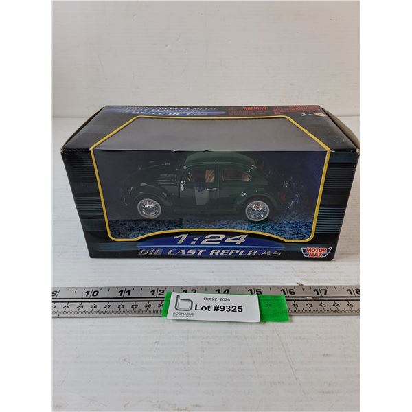 Motor Max Die Cast Replica 1:24 Scale 1966 Volkswagen Beetle In Box Sealed