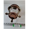 Image 4 : Princess House Copper & Brass Coffee/Tea Carafe with Warming Stand