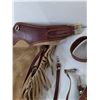 Image 3 : Leather Half Chaps Riding Chinos with (4) Straps As-Is