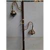 Image 4 : *Tension Pole Lamp With Various Glass Shades 104" Untested Cannot Ship