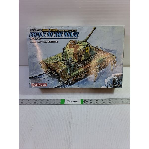 1:35 39-45 Series Battle of the Bulge-King Tiger Henschel Turret (NIB) Model Kit