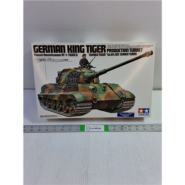 Tamiya 1:35 German King Tiger Production Turet (NIB) Model Kit