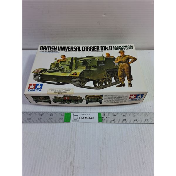 Tamiya 1:35 British Universal Carrier Mk.II Model Kit (NIB)
