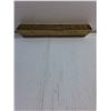 Image 4 : Vintage Solid Brass "No Smoking Please" Desk Sign