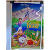 Image 2 : (2) Walt Disney "Beauty and the Beast" Laminated Movie Posters 18"x27"