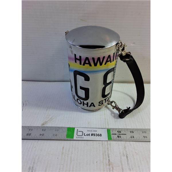 Vintage Little Earth Hawaii License Plate Purse