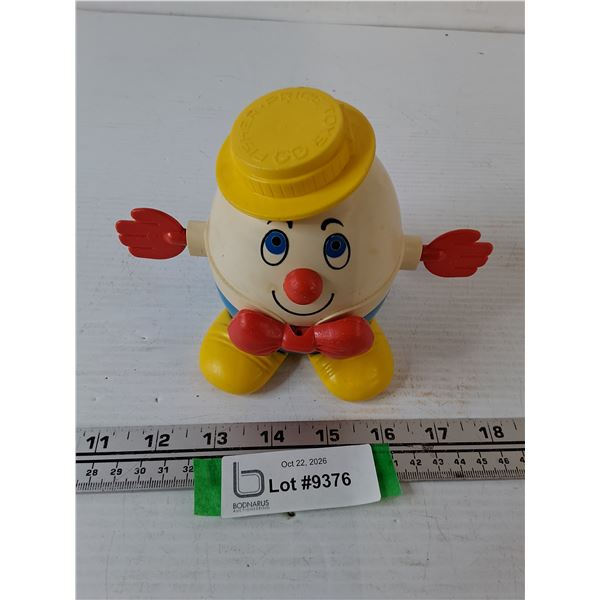 Fisher-Price Humpty Dumpty Pull Toy As-Is