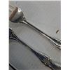 Image 12 : ^Pacific Silver Cloth Sterling Silverware Utensils, Assorted Cutlery,Incomplete Set *see description