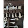 Image 3 : ^Pacific Silver Cloth Sterling Silverware Utensils, Assorted Cutlery,Incomplete Set *see description