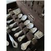 Image 5 : ^Pacific Silver Cloth Sterling Silverware Utensils, Assorted Cutlery,Incomplete Set *see description